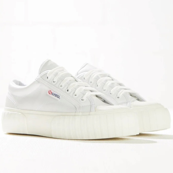 SOLD NWOT Superga 2630 Stripe Sneaker Platform - Picture 9 of 10